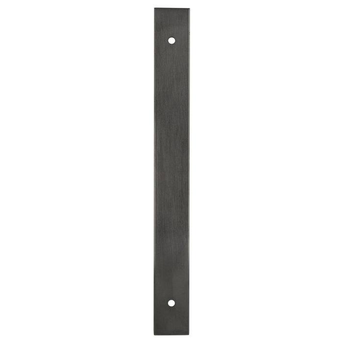 Isen Dark Bronze PVD T-Bar handle cabinet backplate