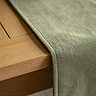 Willow embroidered trees table runner