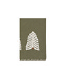 Willow embroidered trees table runner