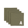 Willow Set of 4 Embroidered Tree Napkins
