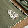 Willow Set of 4 Embroidered Tree Placemats