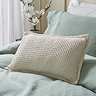 Jaipur Waffle Cotton Cushion - Natural main image