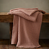 jaipur waffle throw in pink image