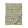 jaipur waffle cotton throw in sage image