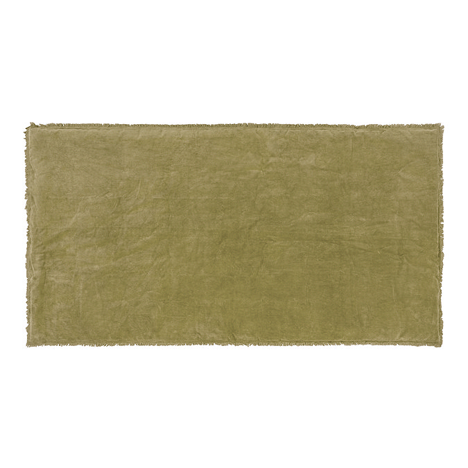 Jaye Bedspread in moss image 3