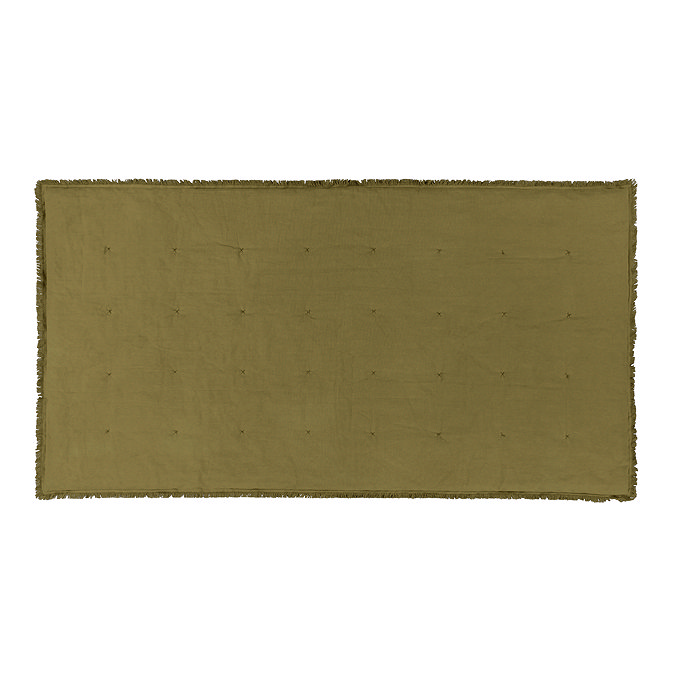 Jaye Bedspread in moss image 4