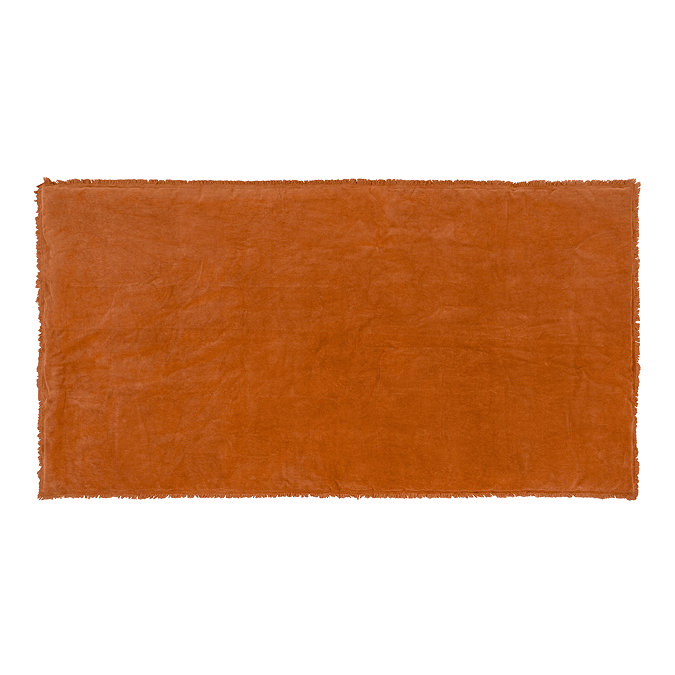 Jaye Bedspread in rust image 3