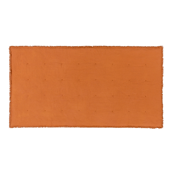 Jaye Bedspread in rust image 4