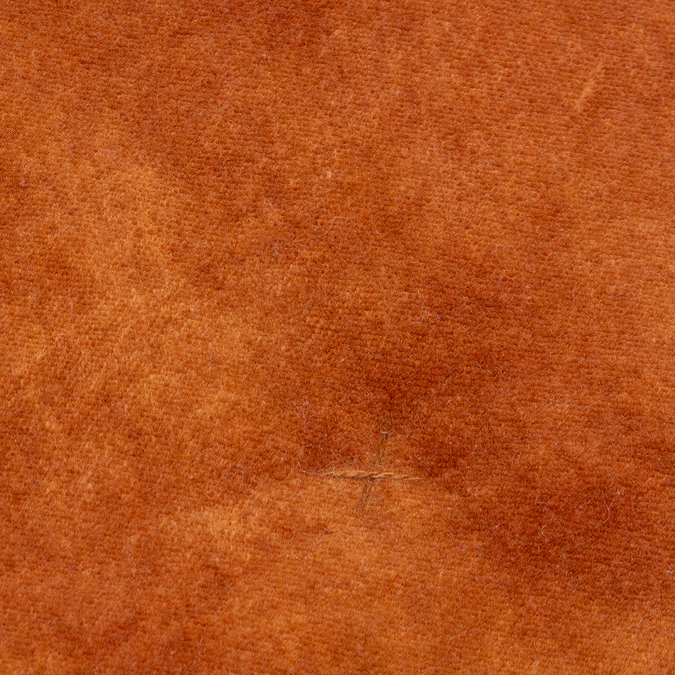 Jaye Bedspread in rust close up texture image 5