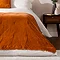 Jaye Bedspread in rust image 1
