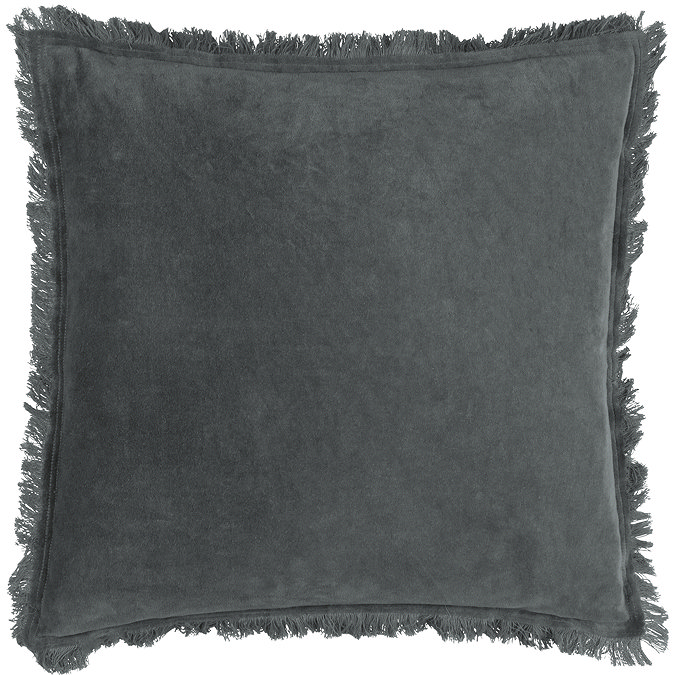 Jaye Cushion in slate front image 2