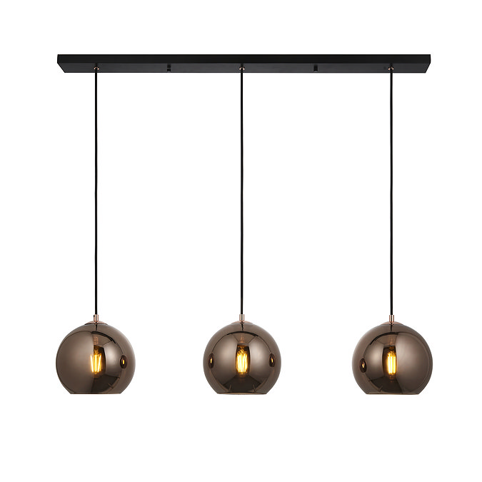 Jerome 3 light linear pendant