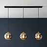 Jerome 3 light linear pendant