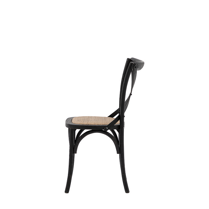 Jesper Rattan dining chair pair