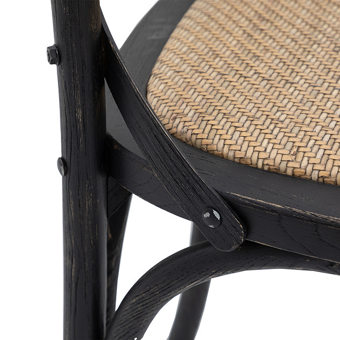 Jesper Rattan dining chair pair