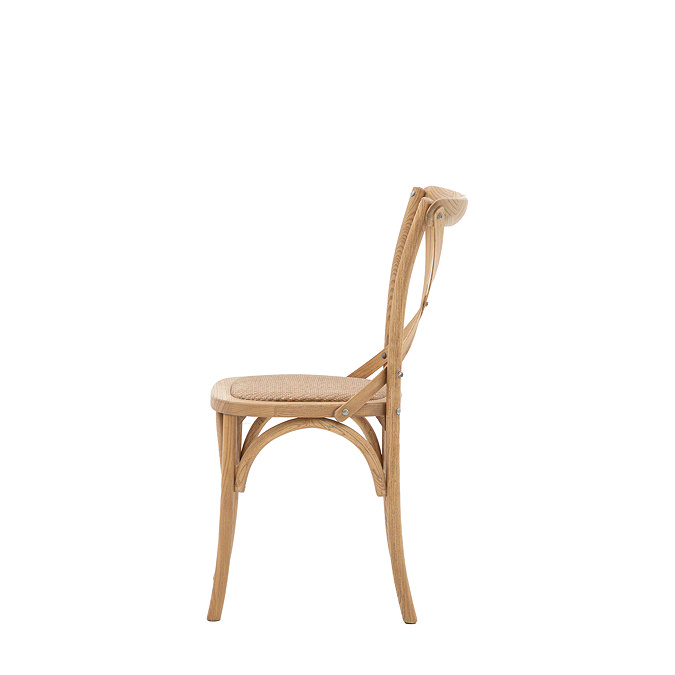 Jesper Rattan dining chair pair