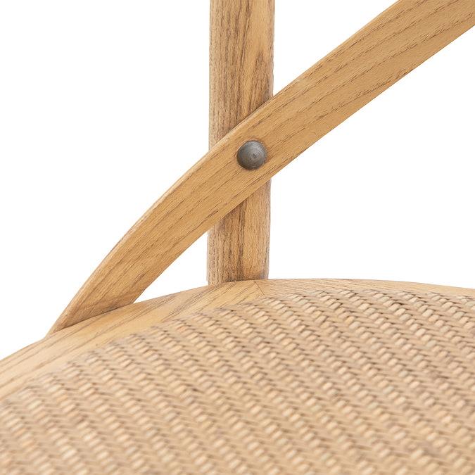 Jesper Rattan dining chair pair