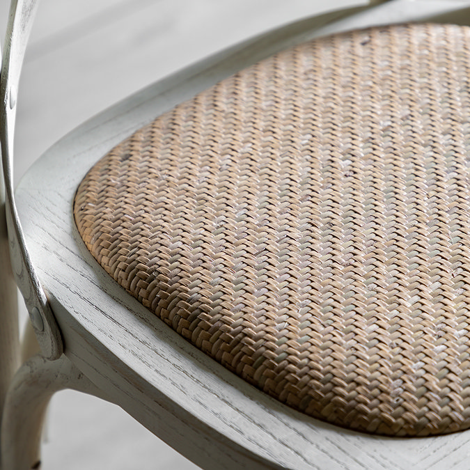 Jesper rattan dining chair pair