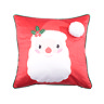 Front of Jolly santa cushion image 2