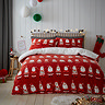 Jolly santa duvet cover set image 1