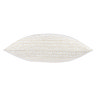 Jupiter Feather Cushion in Ivory & Gold sideways image