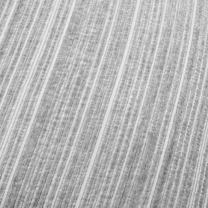 Jupiter Feather Cushion in Silver close up texture Image