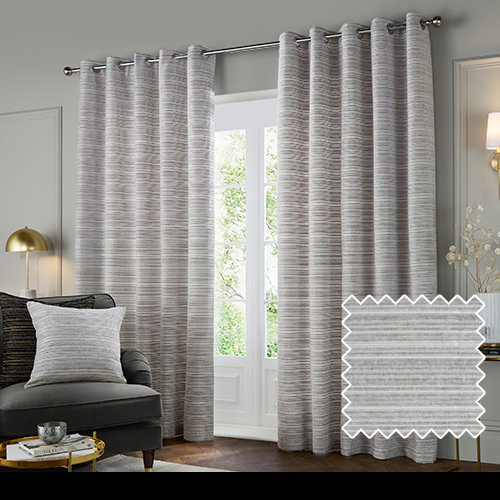 Jupiter Curtains PL Image in silver