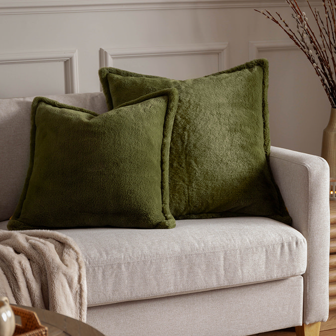 Olive kallu cushion image