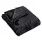 Kallu Throw Black Shape