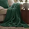Kallu Throw Needle Green Draped Throw