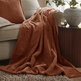 Kallu Throw Rust Lifestyle