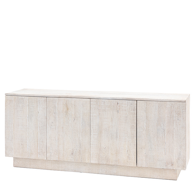 Kalona Mango Wood 4 Door Sideboard