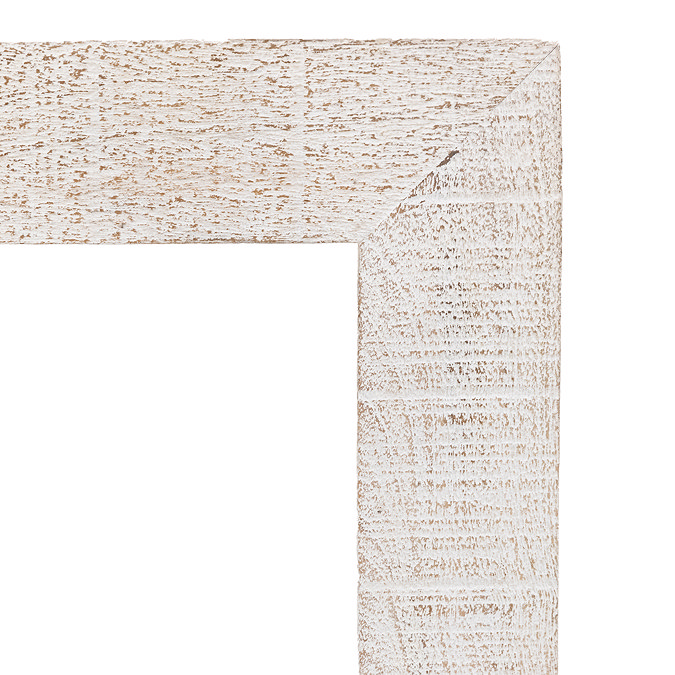 Kalona Mango Wood Console Table in Whitewash