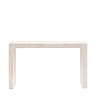 Kalona Mango Wood Console Table in Whitewash