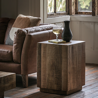 Kalona Mango Wood Side Table