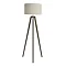 Keeley Tripod Floor Lamp - Walnut main image