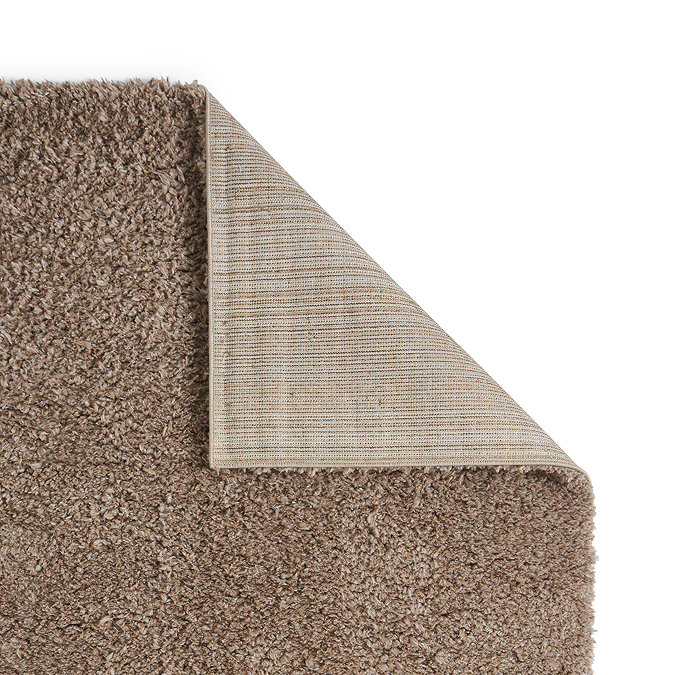 Kendall Super Soft Shaggy Rug - Brown carousel image