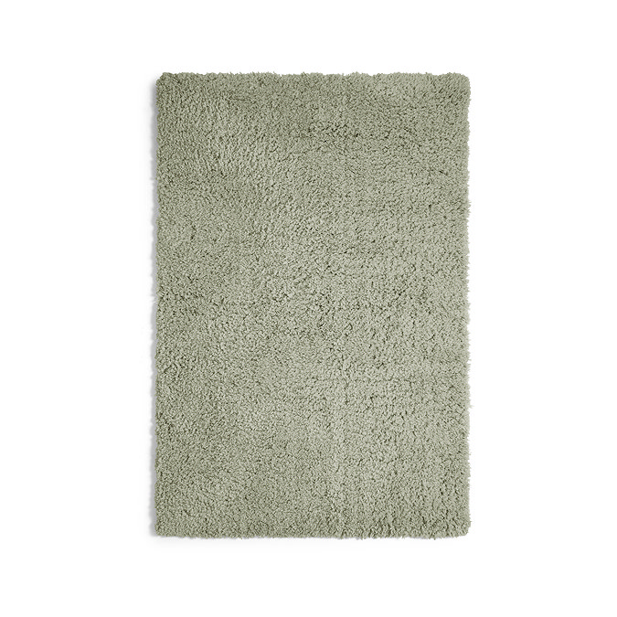 Kendall Super Soft Shaggy Rug - Green carousel image