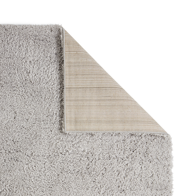 Kendall Super Soft Shaggy Rug - Silver carousel image