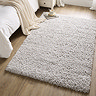 Kendall Super Soft Shaggy Rug - Silver main image