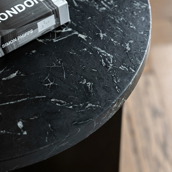 Kingston marble side table