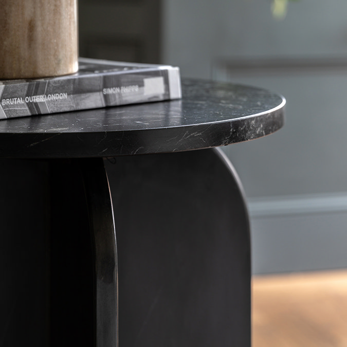 Kingston marble side table
