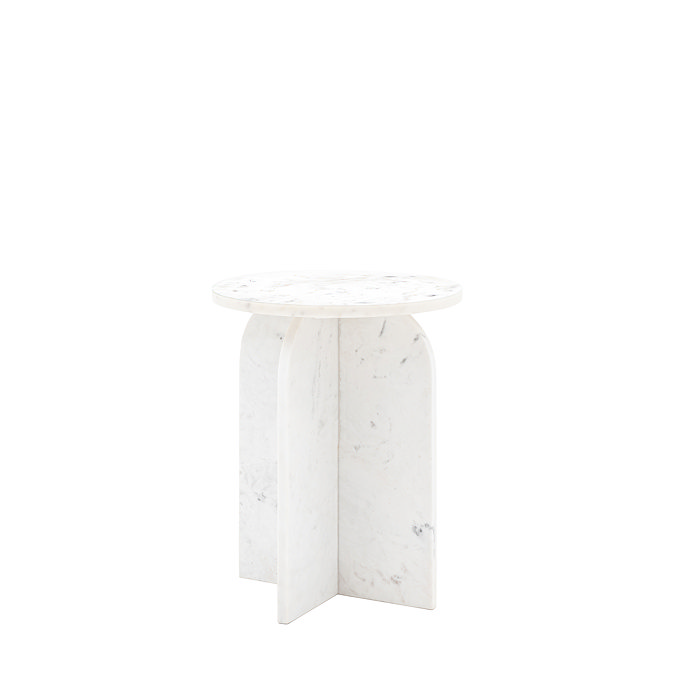 Kingston marble side table