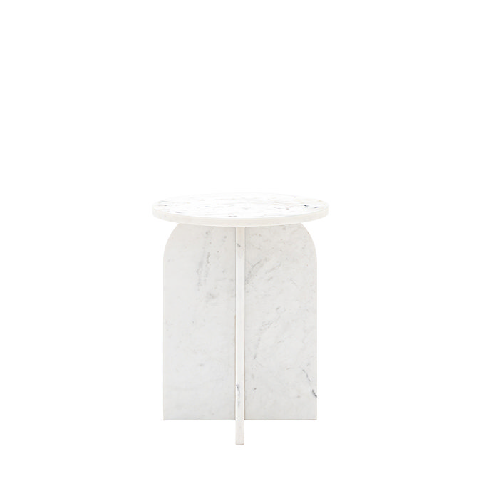 Kingston marble side table