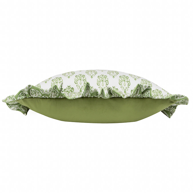 Krissa Block Cushion in green image