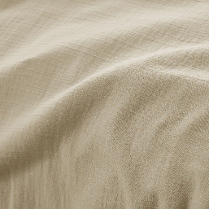 Lark Muslin Duvet Cover Set - Natural carousel image