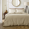 Lark Muslin Duvet Cover Set - Natural main image