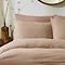 Lark Muslin Duvet Cover Set - Pink Clay carousel image
