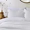 Lark Muslin Duvet Cover Set - White carousel image