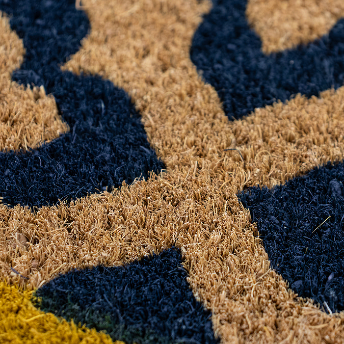 Coir Doormat Vintage close up image 3